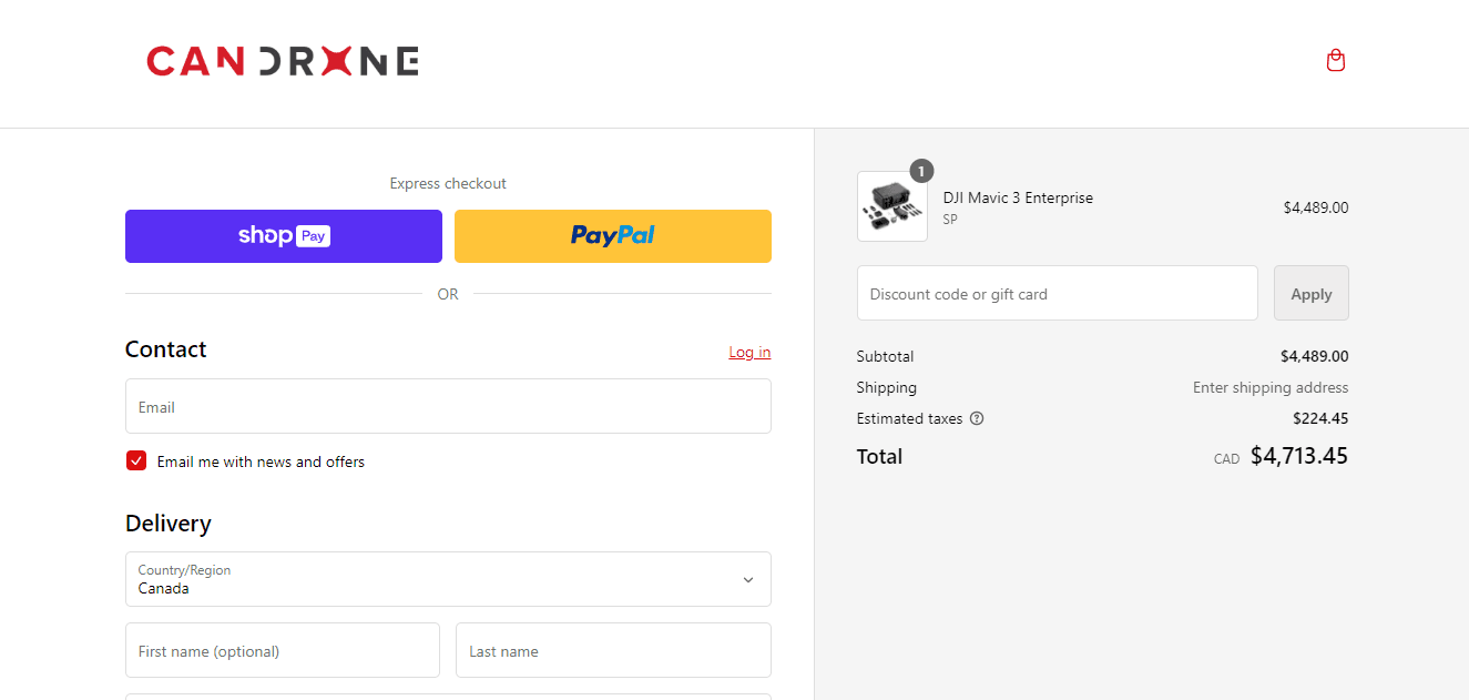 How to apply Candrone coupon code
